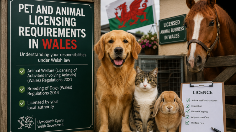Pet and Animal Licensing in Wales