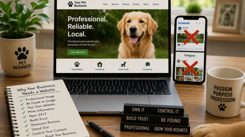 Pet Buiness Website