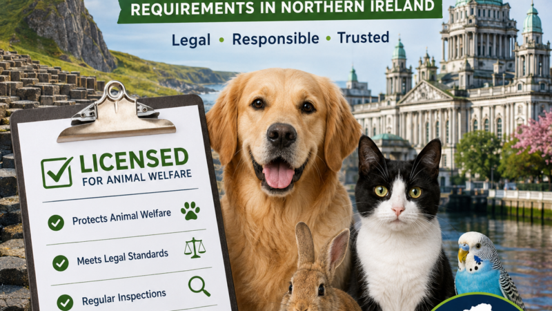 Pet care licensing Northern Ireland