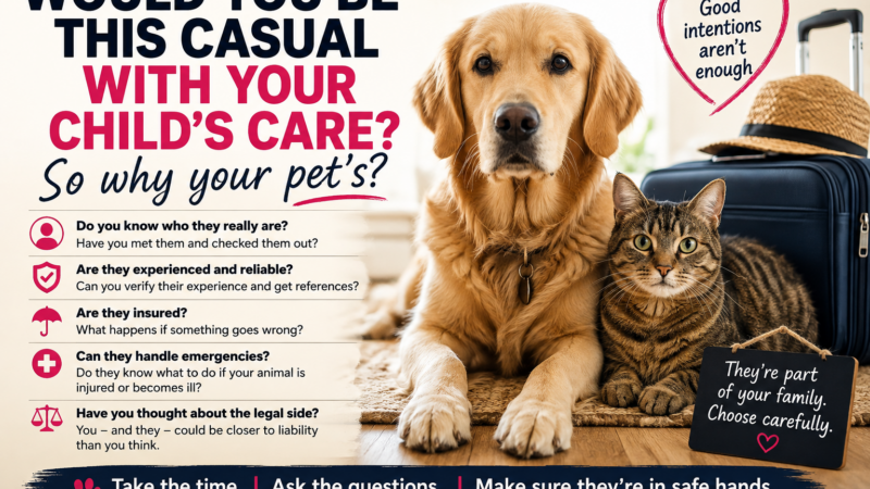 professional pet care