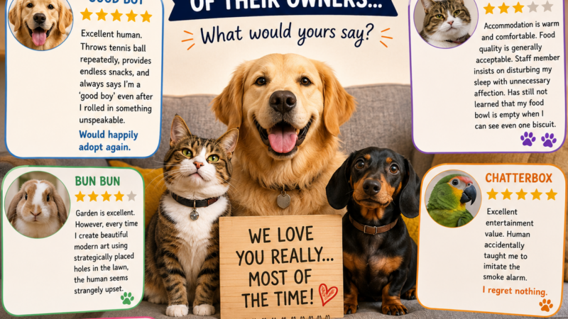 If Pets Could leave reviews