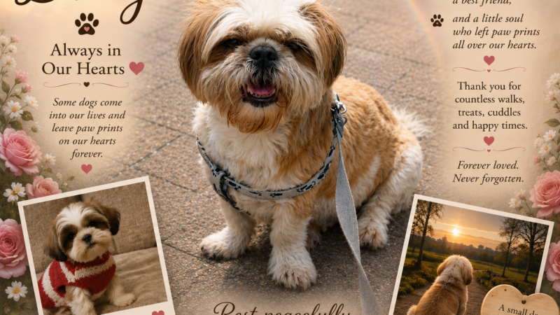 Dog cancer and the end of life